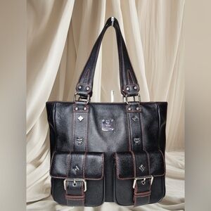MCM Shoulder Bag EUC $450 w dustbag Authentic
